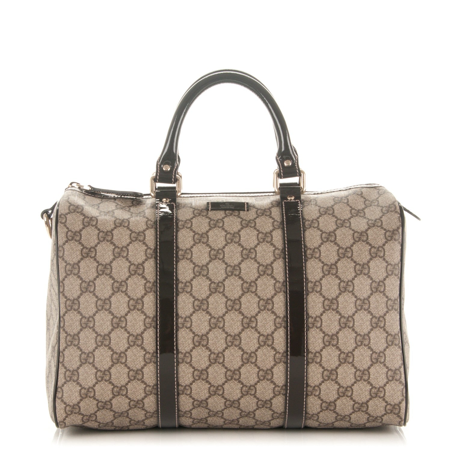 Gucci GG Plus Monogram Medium Joy Boston Dark Brown 1 of 7