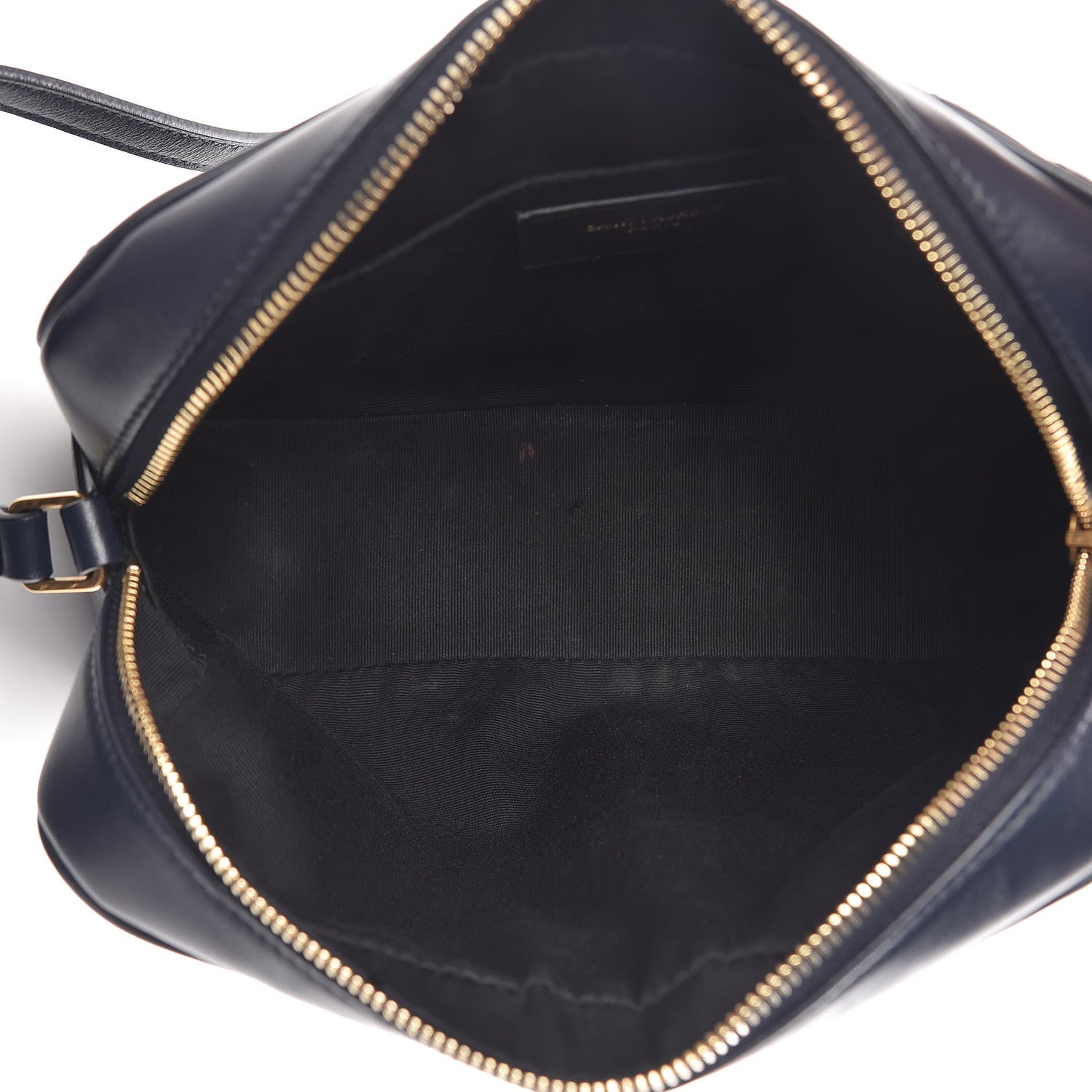 Saint Laurent Calfskin Matelasse Monogram Lou Camera Bag Navy 5 of 17