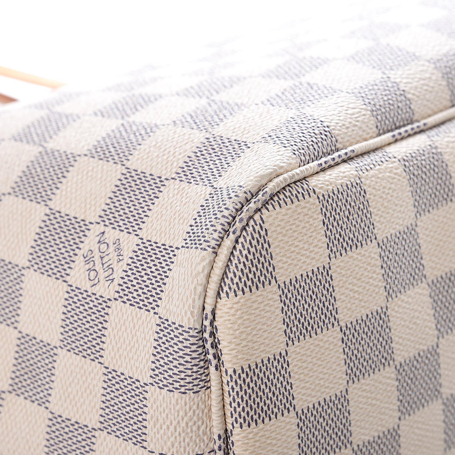 Louis Vuitton Damier Azur Neo Neverfull MM Rose Ballerine 10 of 16