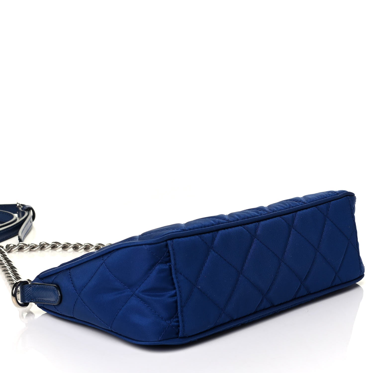 Prada Nylon Tessuto Impuntu Quilted Crossbody Bag Royal Blue 3 of 6