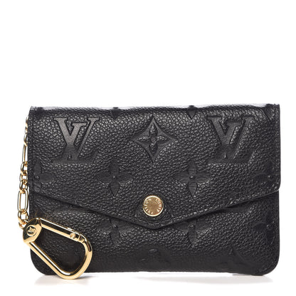 Louis Vuitton Empreinte Key Pouch Black 1 of 7