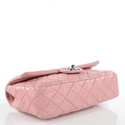 Chanel Lambskin Quilted Medium Double Flap Light Pink 4 of 9