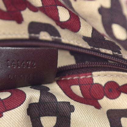 Gucci Guccissima Large Abbey Tote Dark Brown 7 of 10
