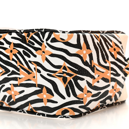 Louis Vuitton Monogram Giant Jungle Beach Pouch Ivory 11 of 12