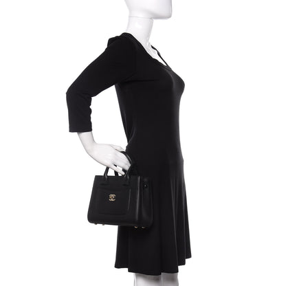 Chanel Grained Calfskin Mini Neo Executive Shopper Tote Black 3 of 11