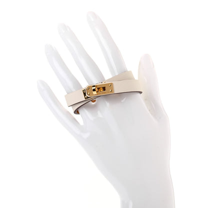 Hermes Swift Kelly Double Tour Bracelet T1 Craie 2 of 6