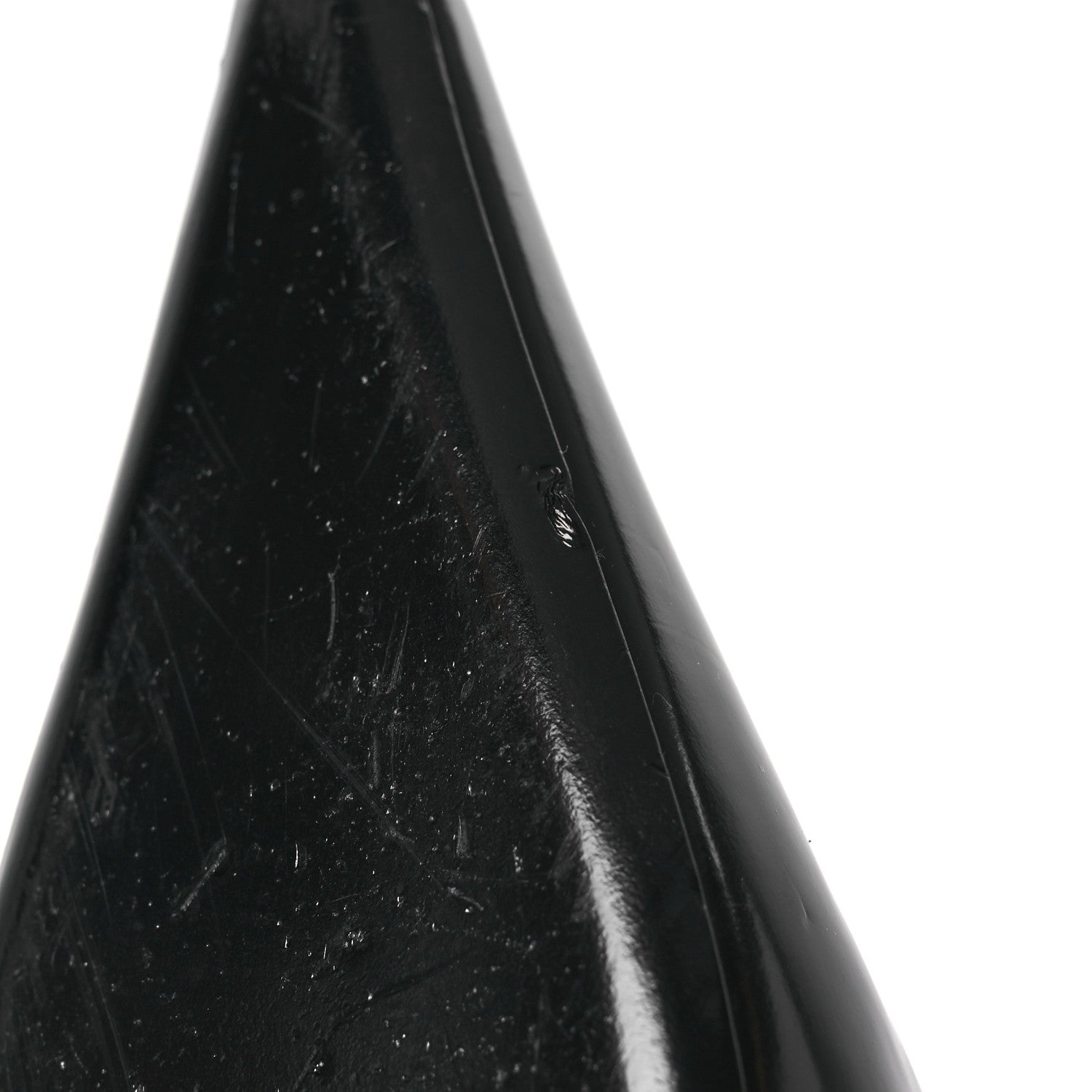 Saint Laurent Glazed Calfskin Lee Slingback Pumps 41 Black 13 of 14