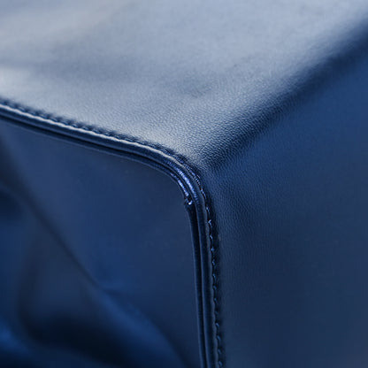 Telfar Metallic Vegan Leather Medium Shopping Bag Cobalt 10 of 13