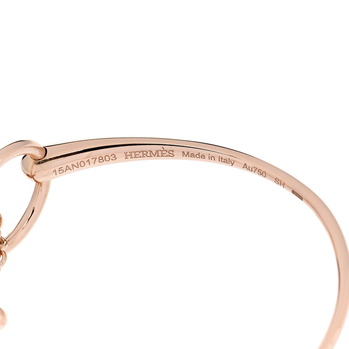 18K Rose Gold Filet d'Or Bracelet SH
