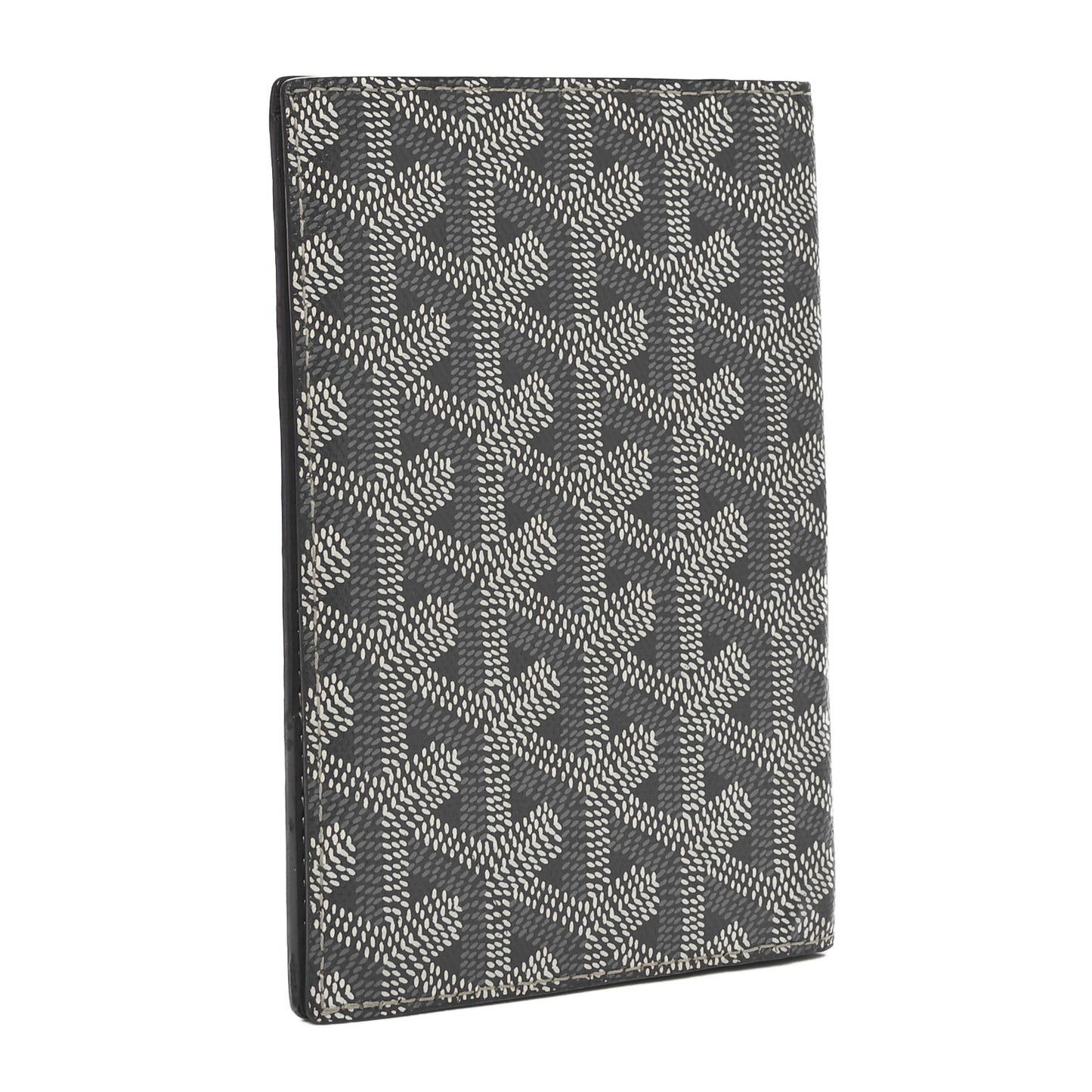 Goyardine Passport Wallet Grey