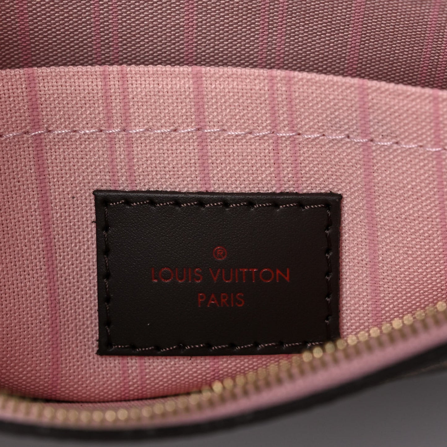 Damier Ebene Neo Neverfull MM Rose Ballerine