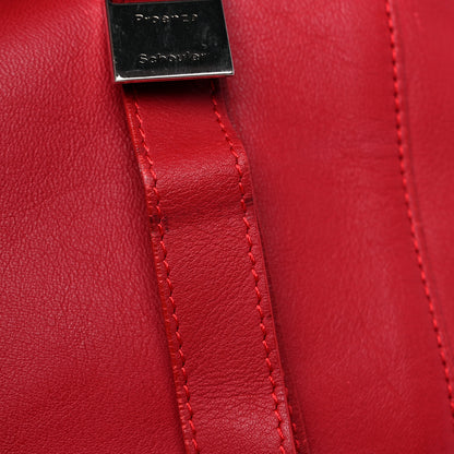 Proenza Schouler Calfskin Large PS Courier Backpack Red 30 of 31