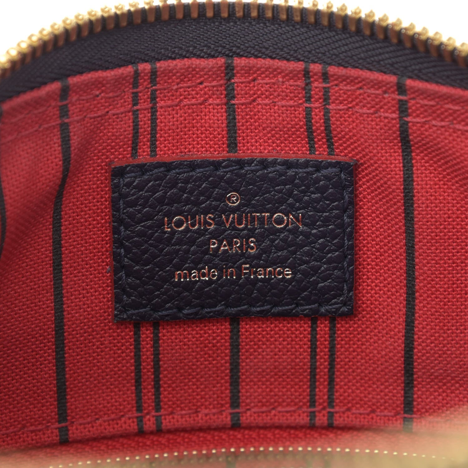 Louis Vuitton Empreinte Speedy Bandouliere 25 NM Marine Rouge 6 of 10