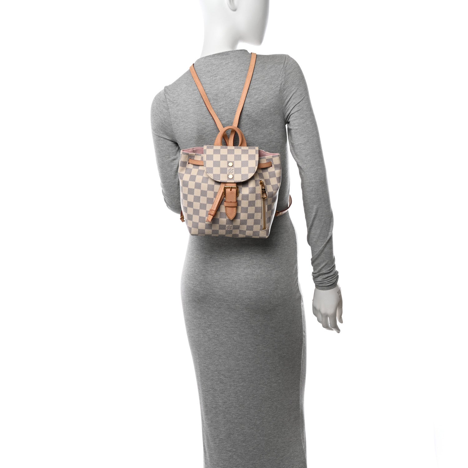 Louis Vuitton Damier Azur Sperone BB Backpack 2 of 12