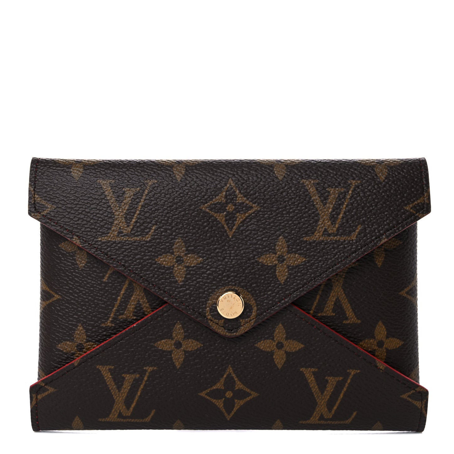 Monogram Medium Kirigami Pochette Insert Coquelicot
