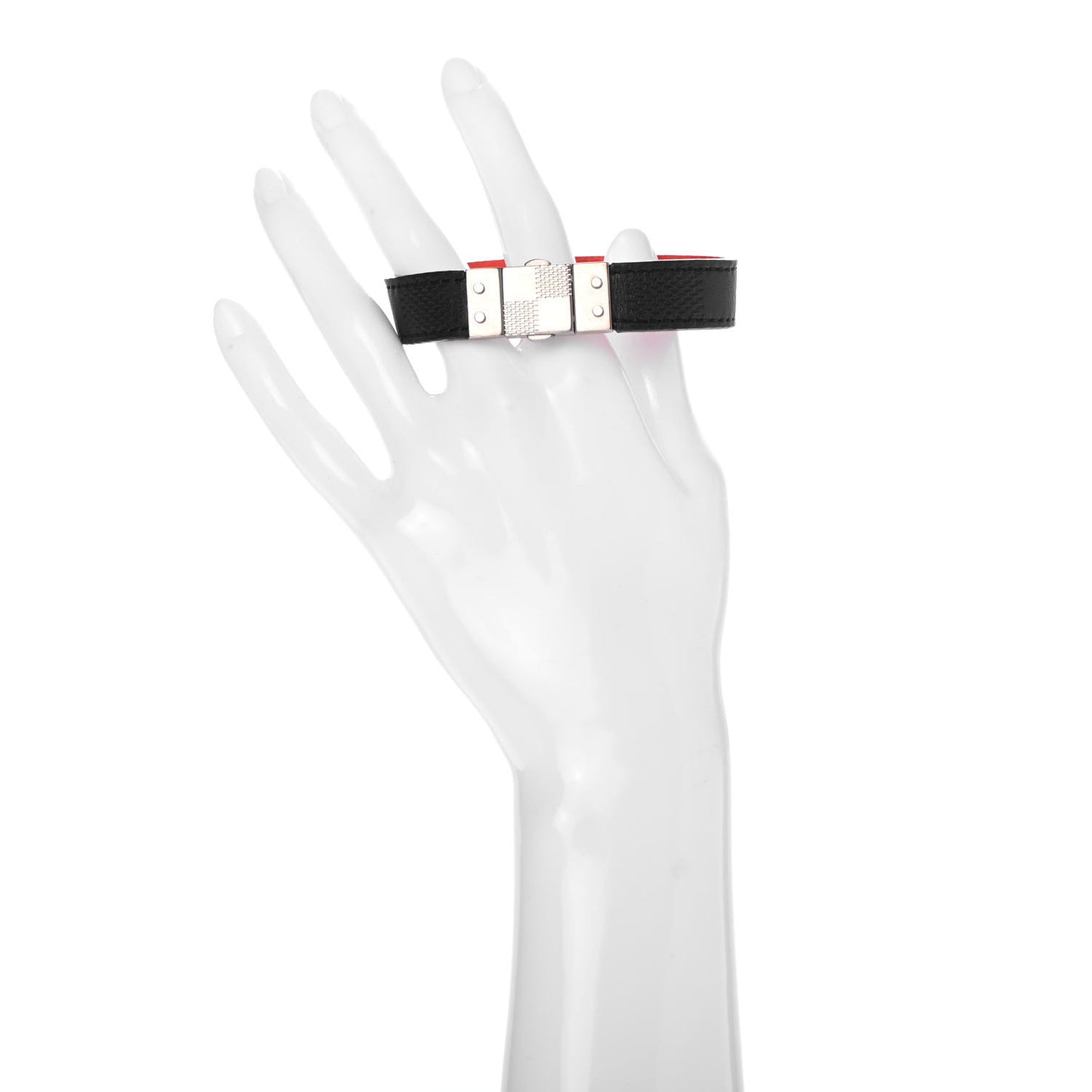 Damier Graphite Check It Reversible Bracelet 19 Magma