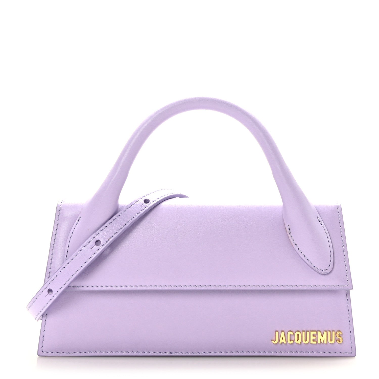 Jacquemus Smooth Calfskin Le Chiquito Long Lilac 1 of 8