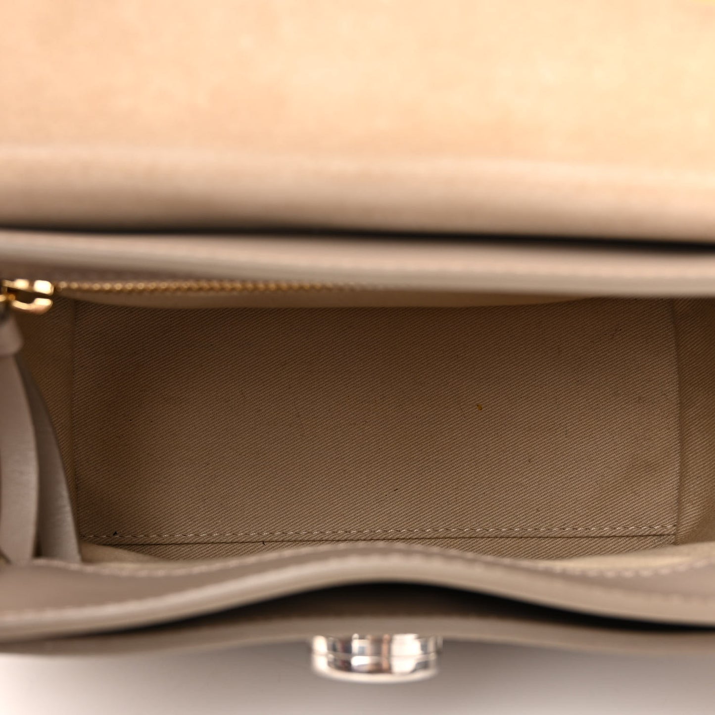 Calfskin Mini Tess Day Bag Motty Grey