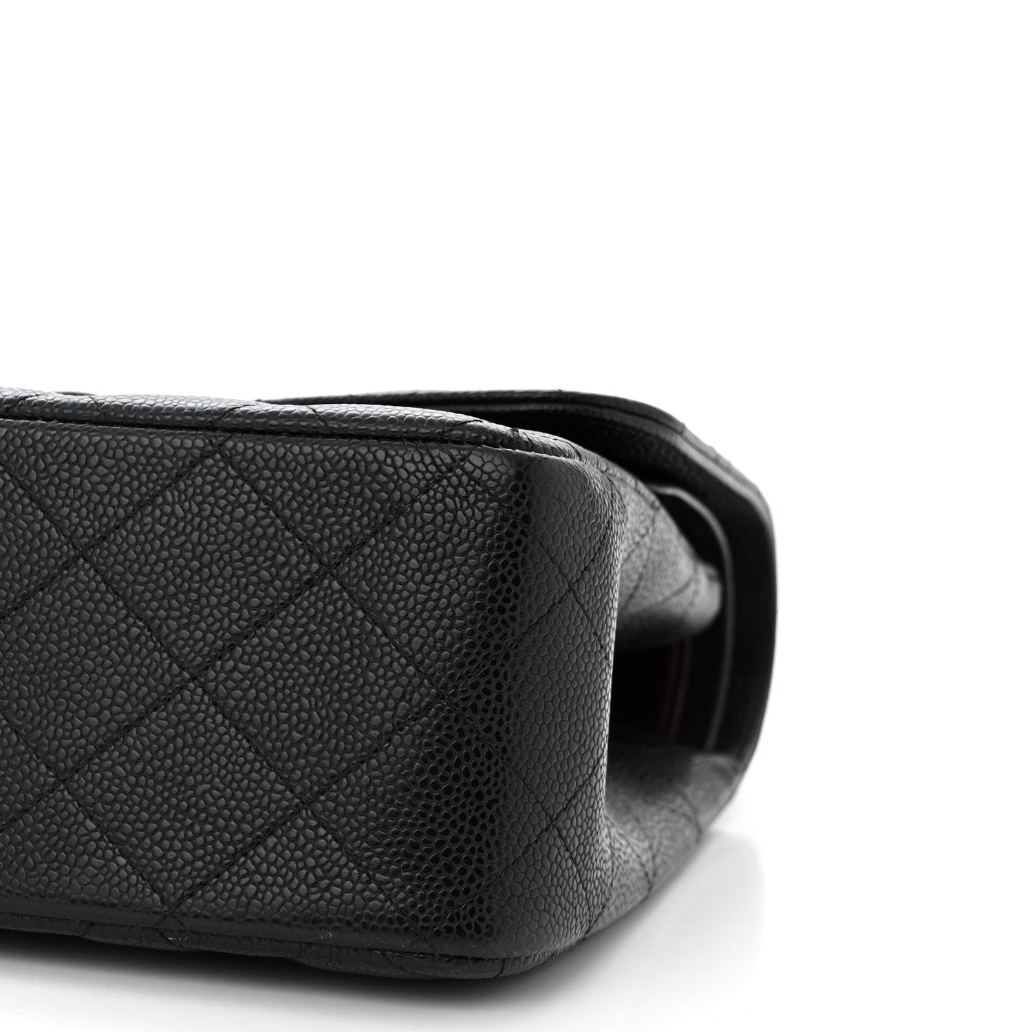 Chanel Caviar Quilted Jumbo Double Flap Black 10 of 11
