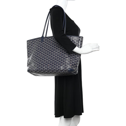 Goyard Goyardine Artois MM Navy 2 of 17
