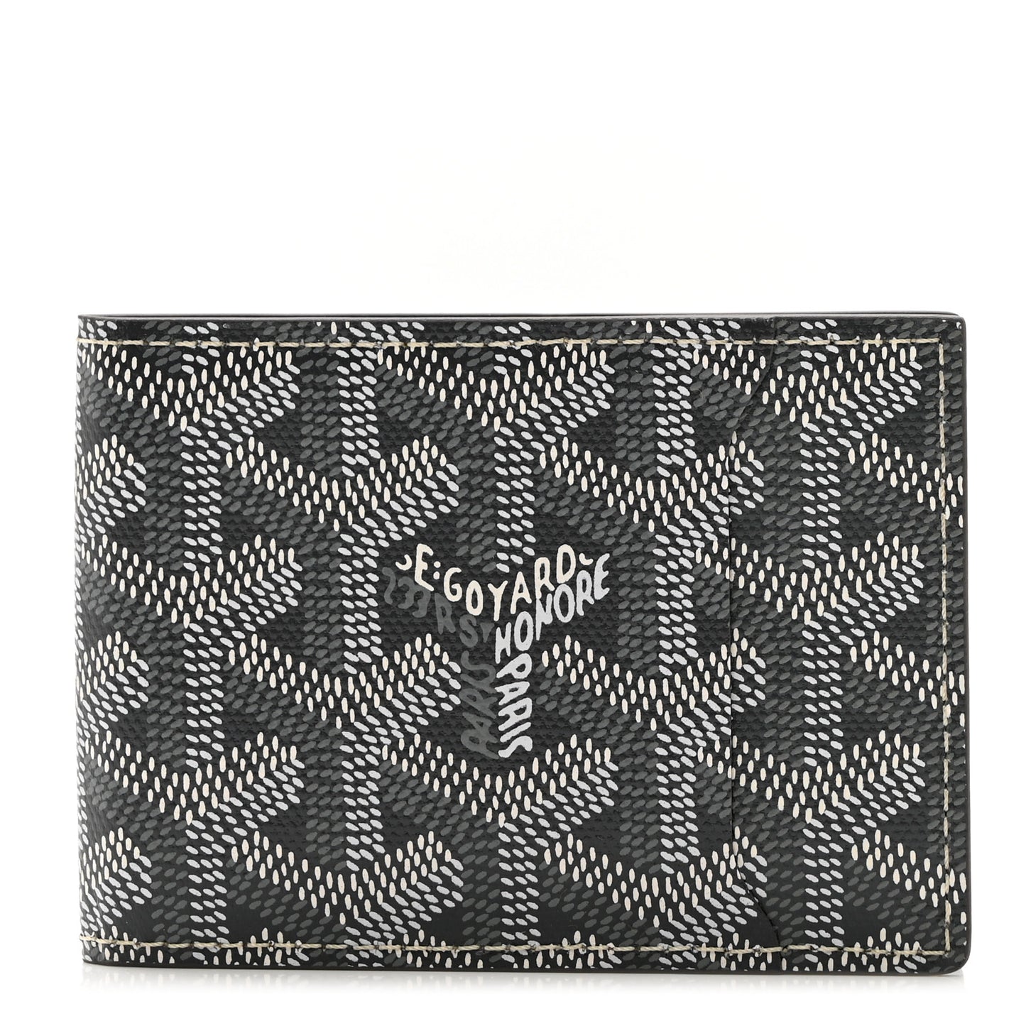 Goyardine Insert Victoire Card Wallet Grey