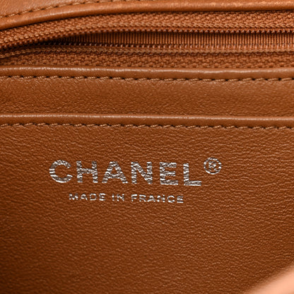 Chanel Lambskin Quilted Elementary Chic Flap Brown 6 of 14