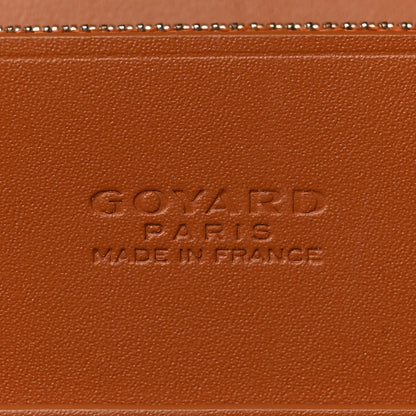 Goyard Goyardine Richelieu Wallet Black Gold 7 of 10