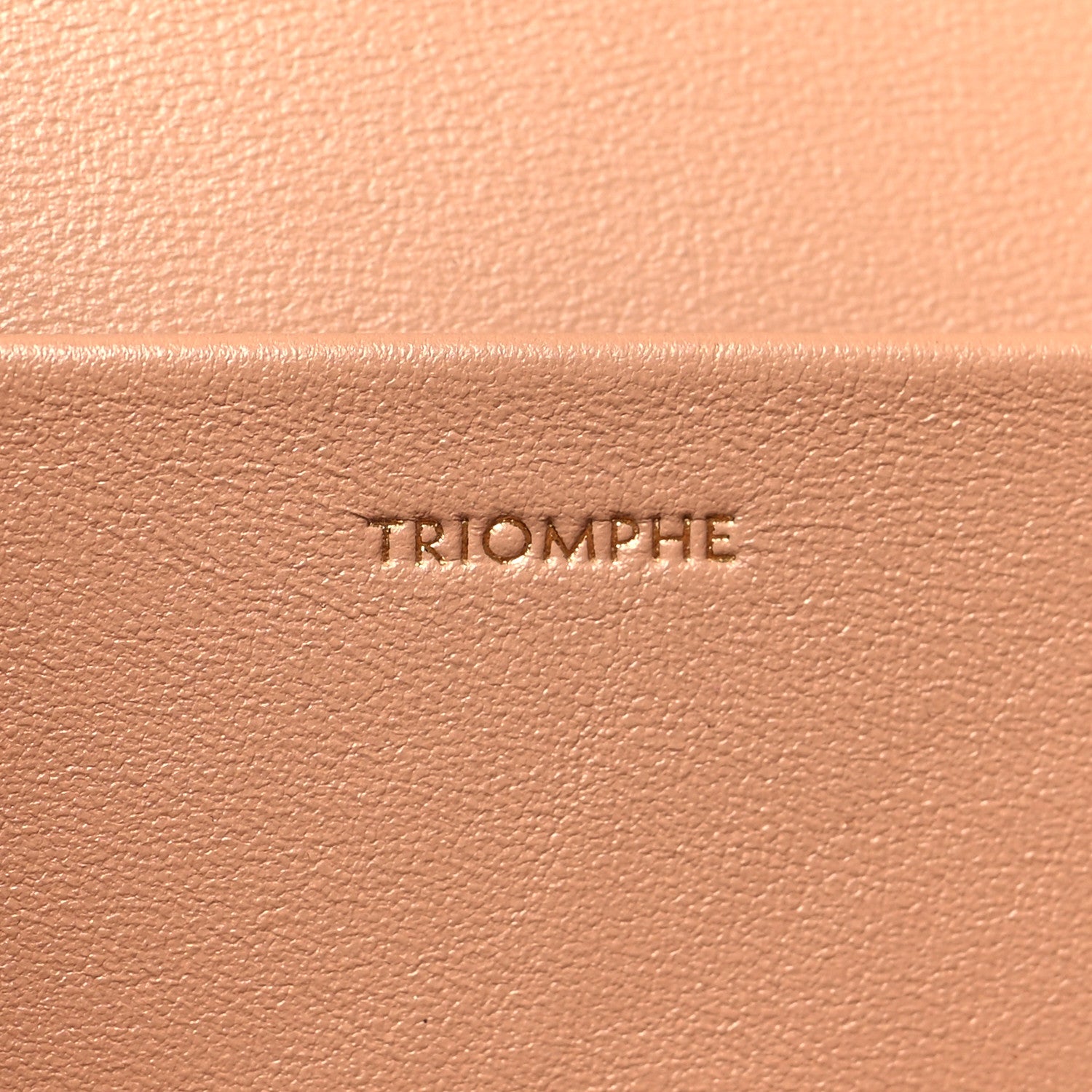Celine Natural Calfskin Triomphe Strap Bag Nude 7 of 11