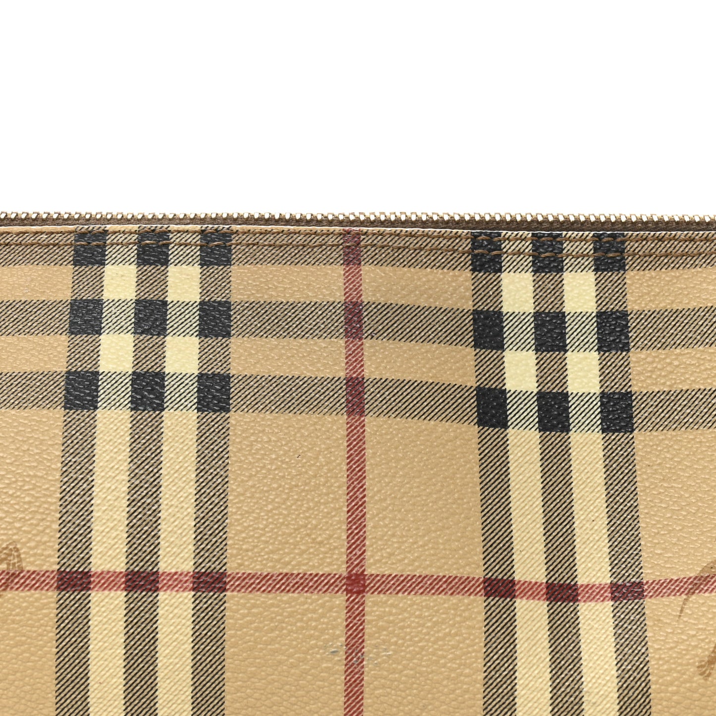 Haymarket Check Studded Barrel Bag Chocolate