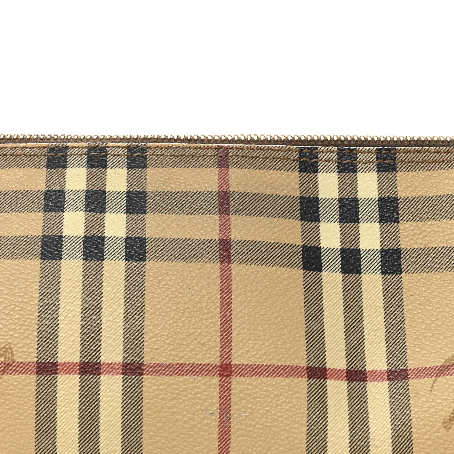 Burberry Haymarket Check Studded Barrel Bag Chocolate 7 of 12