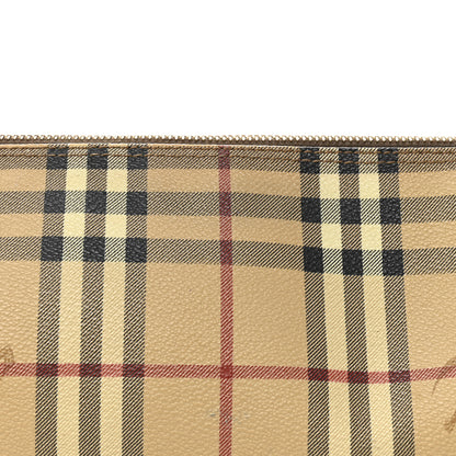 Burberry Haymarket Check Studded Barrel Bag Chocolate 7 of 12