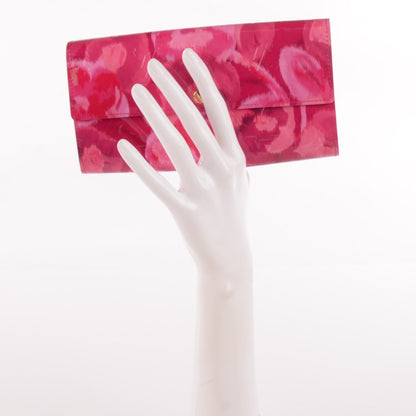 Louis Vuitton Vernis Ikat Sarah Wallet Rose Indien 2 of 8