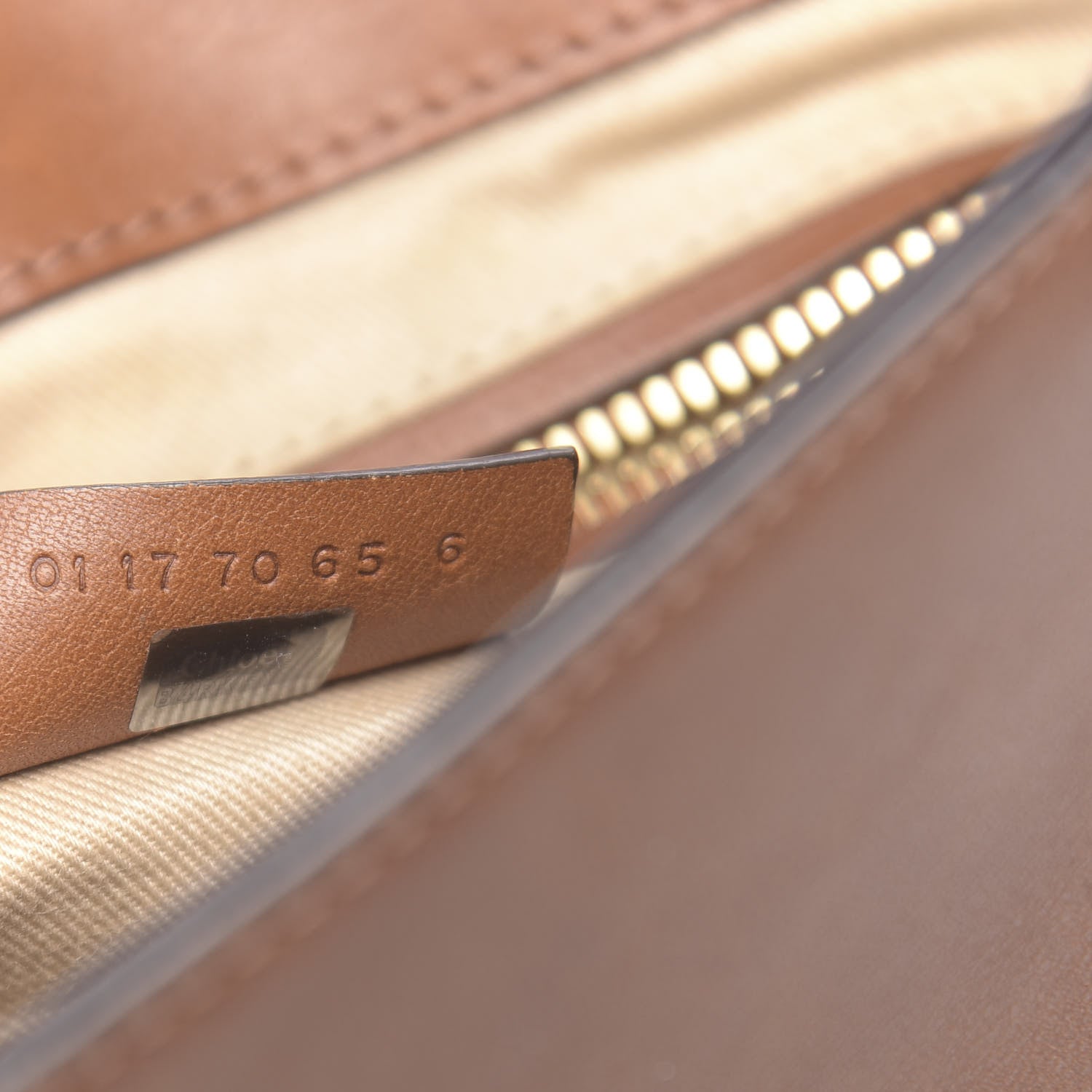 Chloe Suede Calfskin Medium Faye Backpack Tan 6 of 17