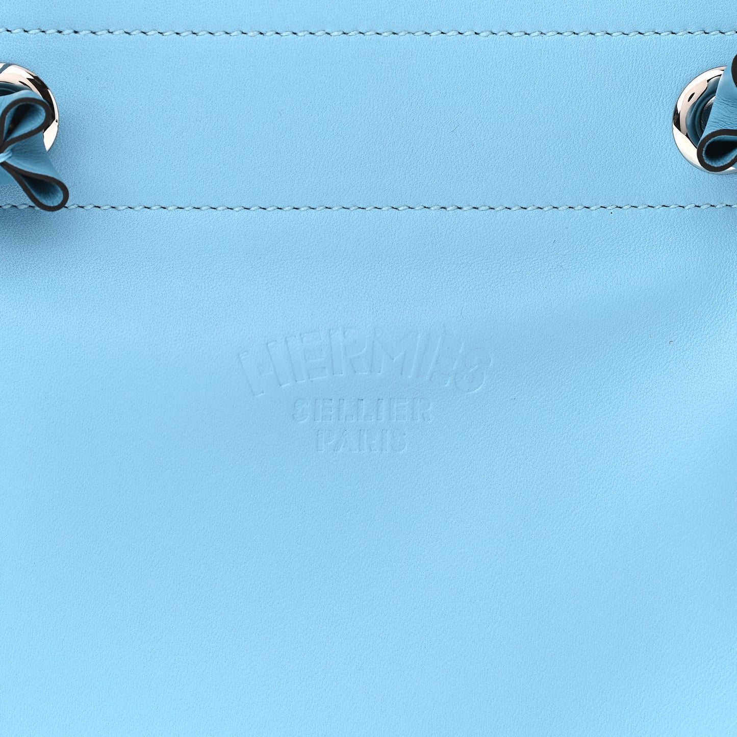 Milo Lambskin Swift Mini Aline Bleu Du Nord