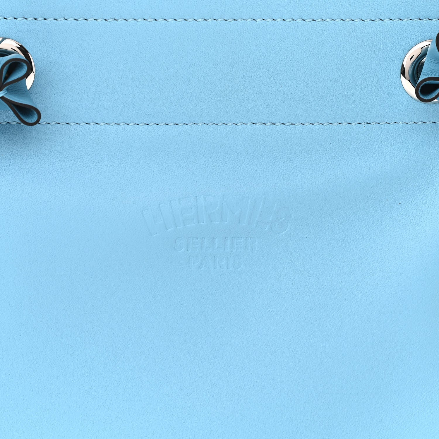 Hermes Milo Lambskin Swift Mini Aline Bleu Du Nord 8 of 11