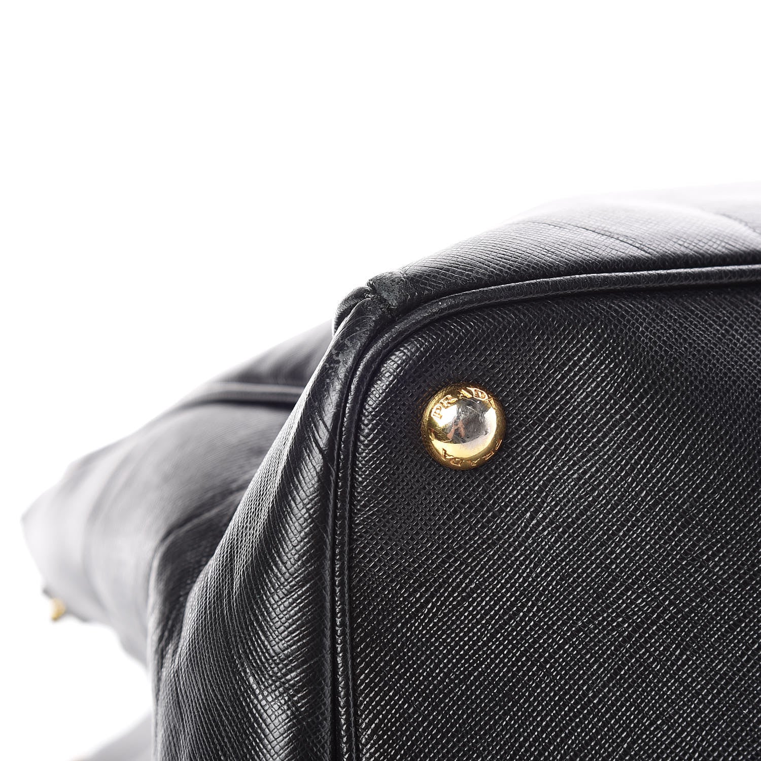 Prada Saffiano Lux Large Tote Black 12 of 19
