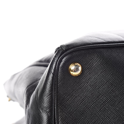 Prada Saffiano Lux Large Tote Black 12 of 19