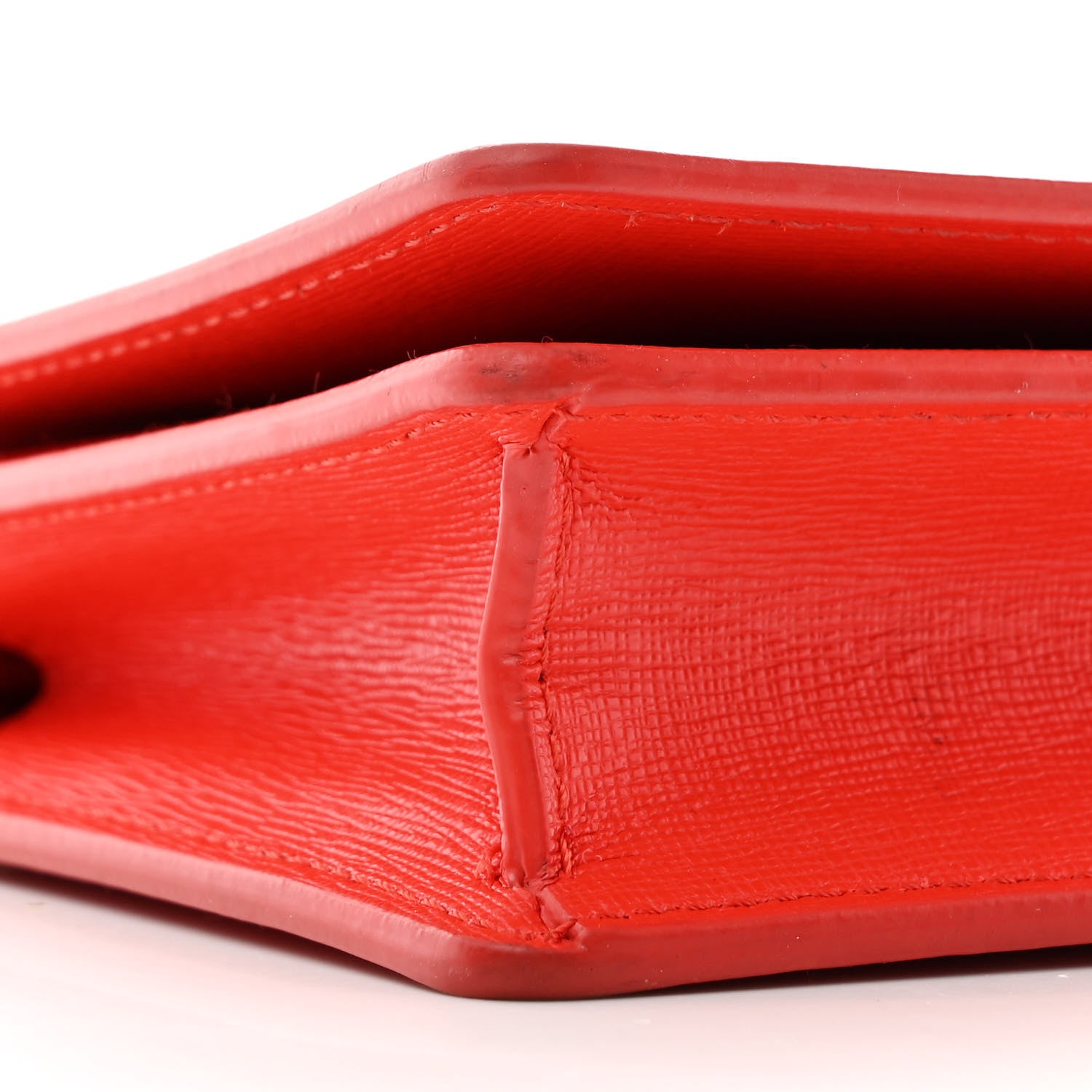 Off-White Saffiano Jitney 0.5 Shoulder Bag Red 8 of 12