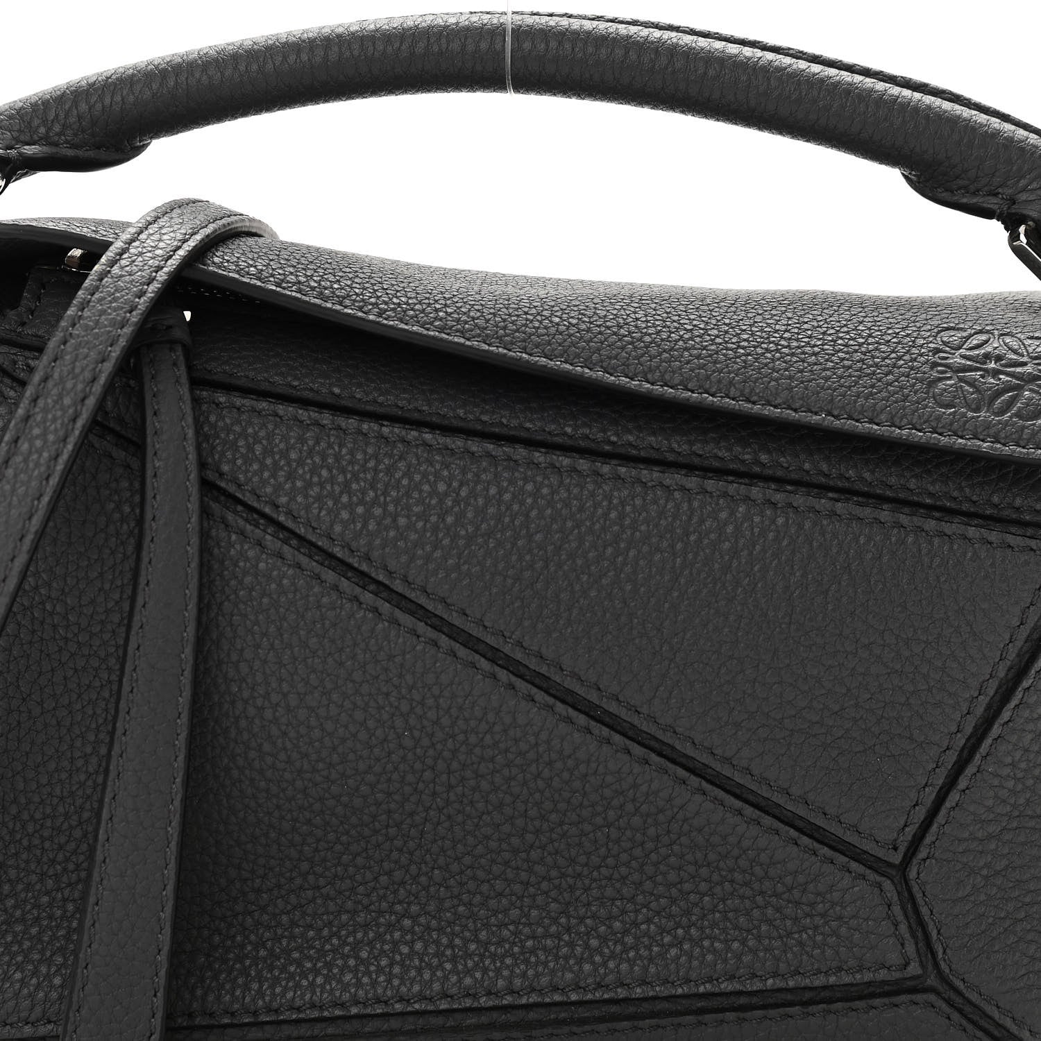 Loewe Calfskin Mini Puzzle Bag Anthracite 6 of 10