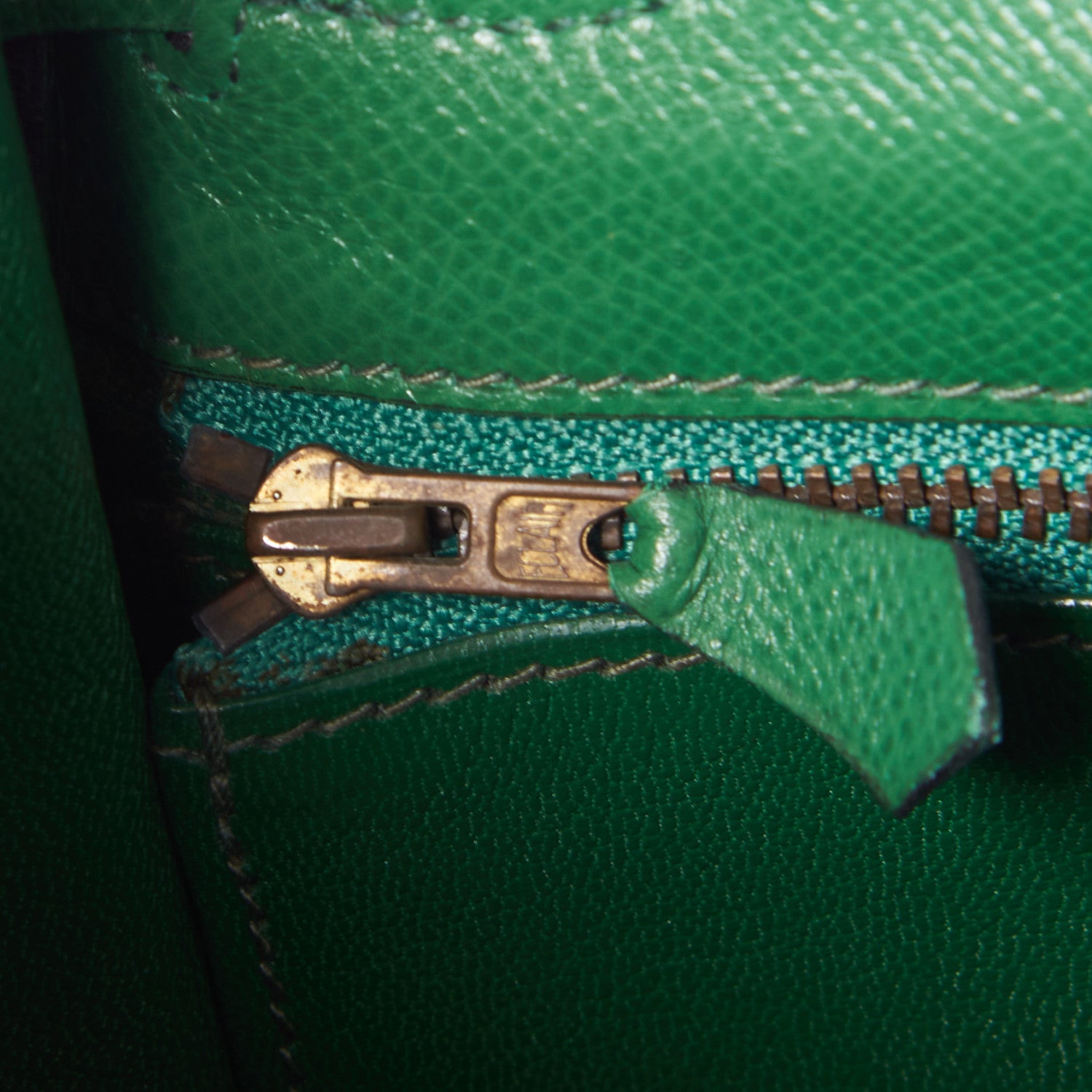 Hermes Courchevel Kelly Retourne 28 Vert Bengale 22 of 31