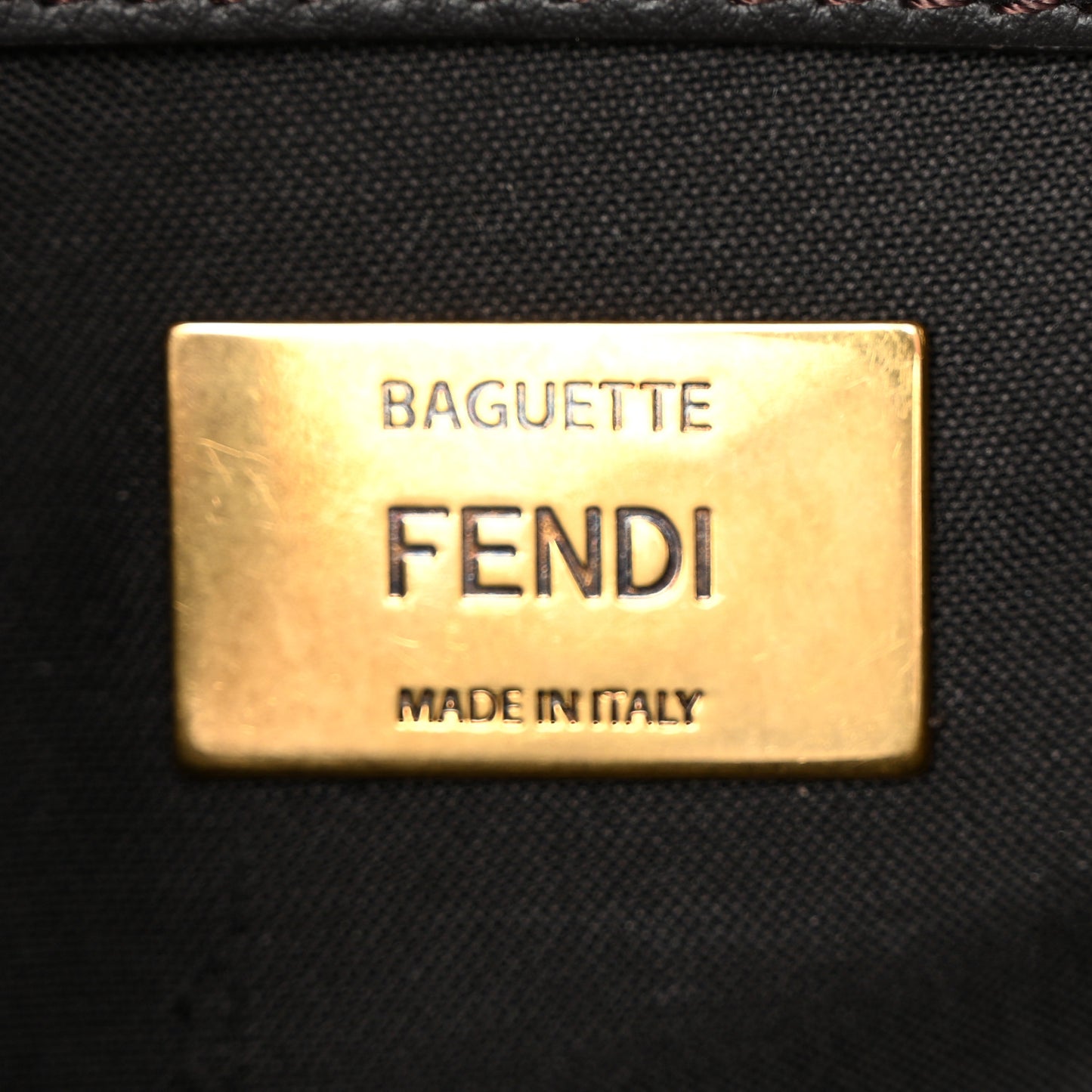 Fabric Jacquard FF 1974 Midi Chain Baguette Tobacco Moro
