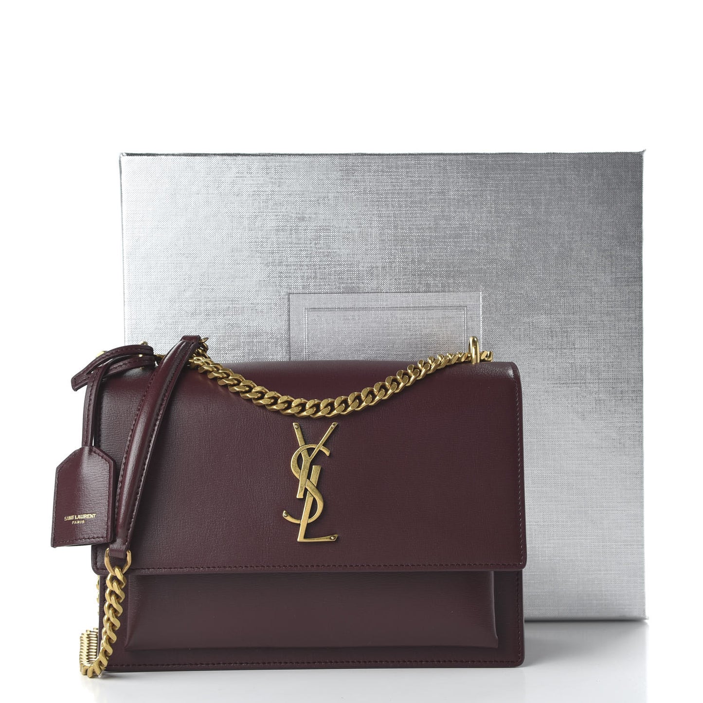 Calfskin Medium Monogram Sunset Rouge Legion