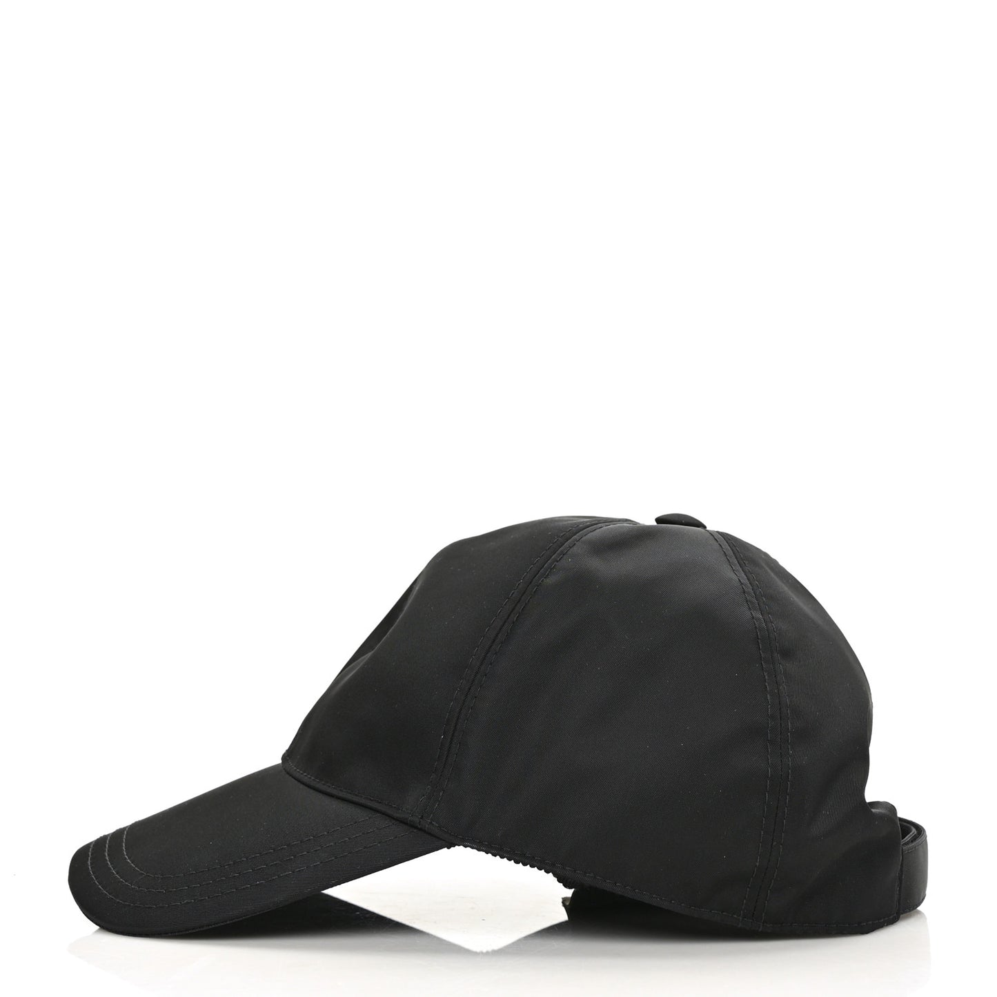 Re-Nylon Mens Baseball Cap M Black