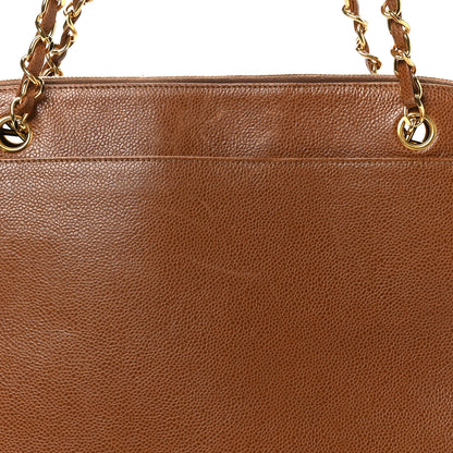 Chanel Caviar CC Shoulder Bag Brown 8 of 11