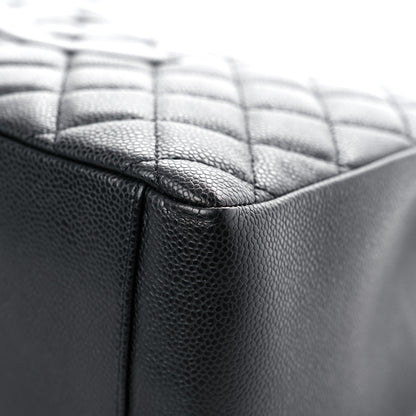 Chanel Caviar Quilted Grand Shopping Tote GST Black 10 of 14
