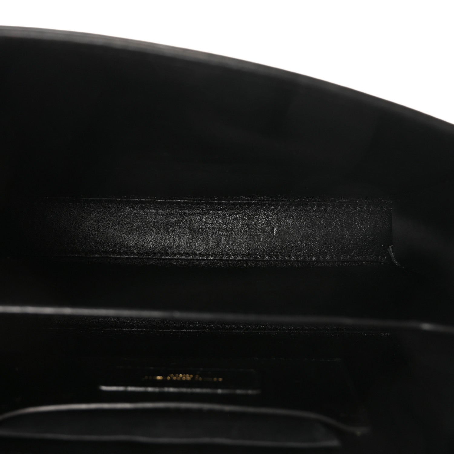 Saint Laurent Grain de Poudre Mini Classic Monogram Cassandra Top Handle Black 5 of 9