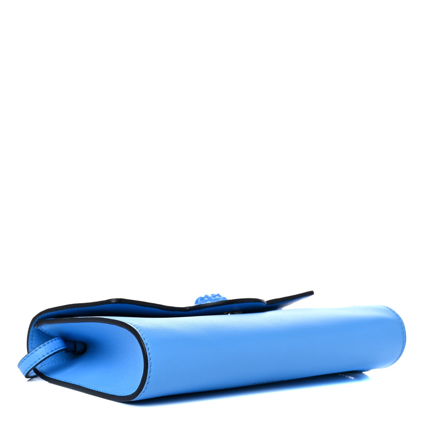 Vitello Medusa Clutch Bag Blue