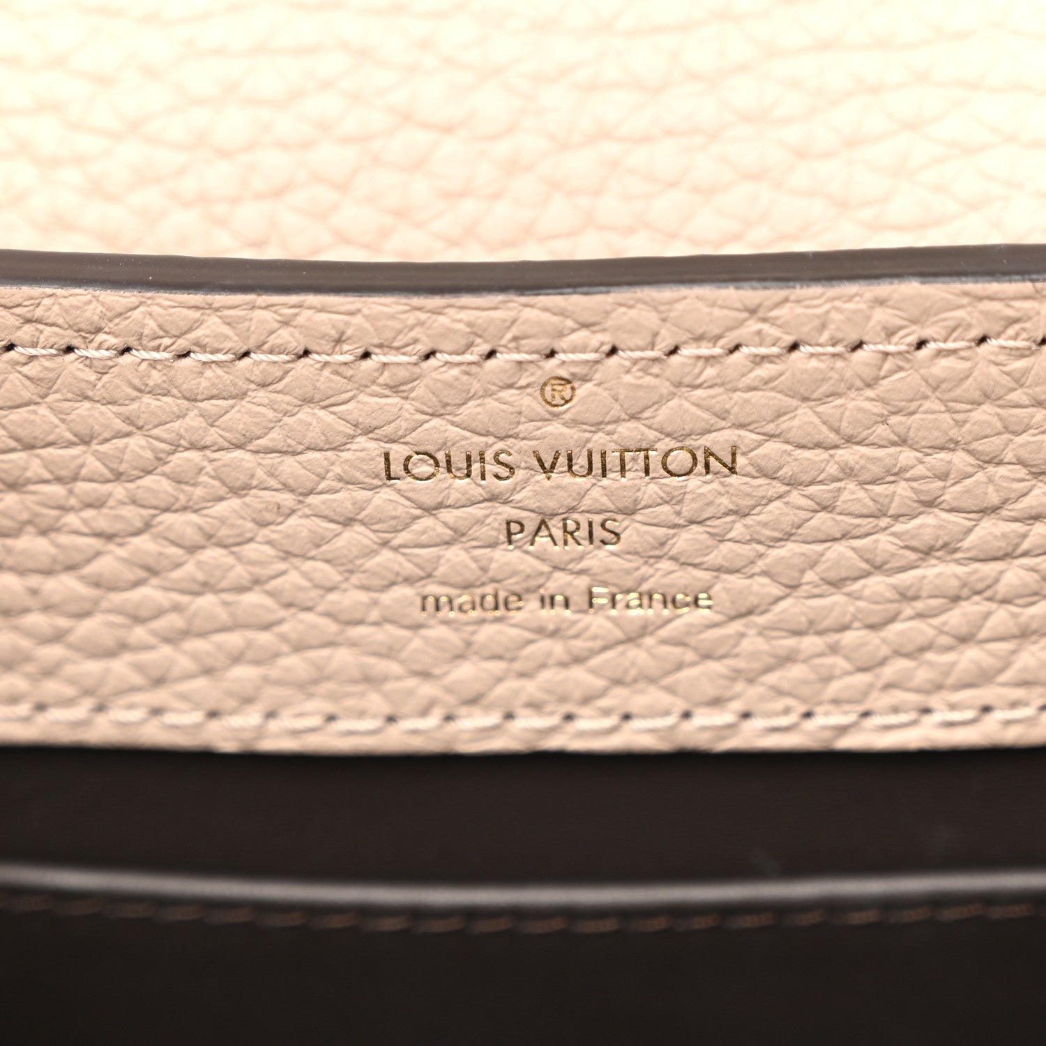 Louis Vuitton Taurillon Embellished Flower Crown Mini Capucines Galet 6 of 9