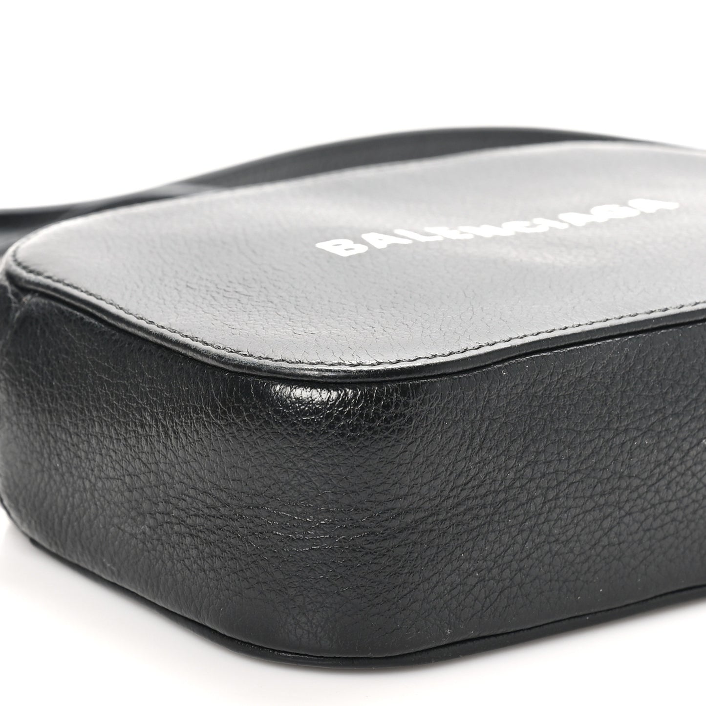 Calfskin Logo XS Everyday Camera Bag Black