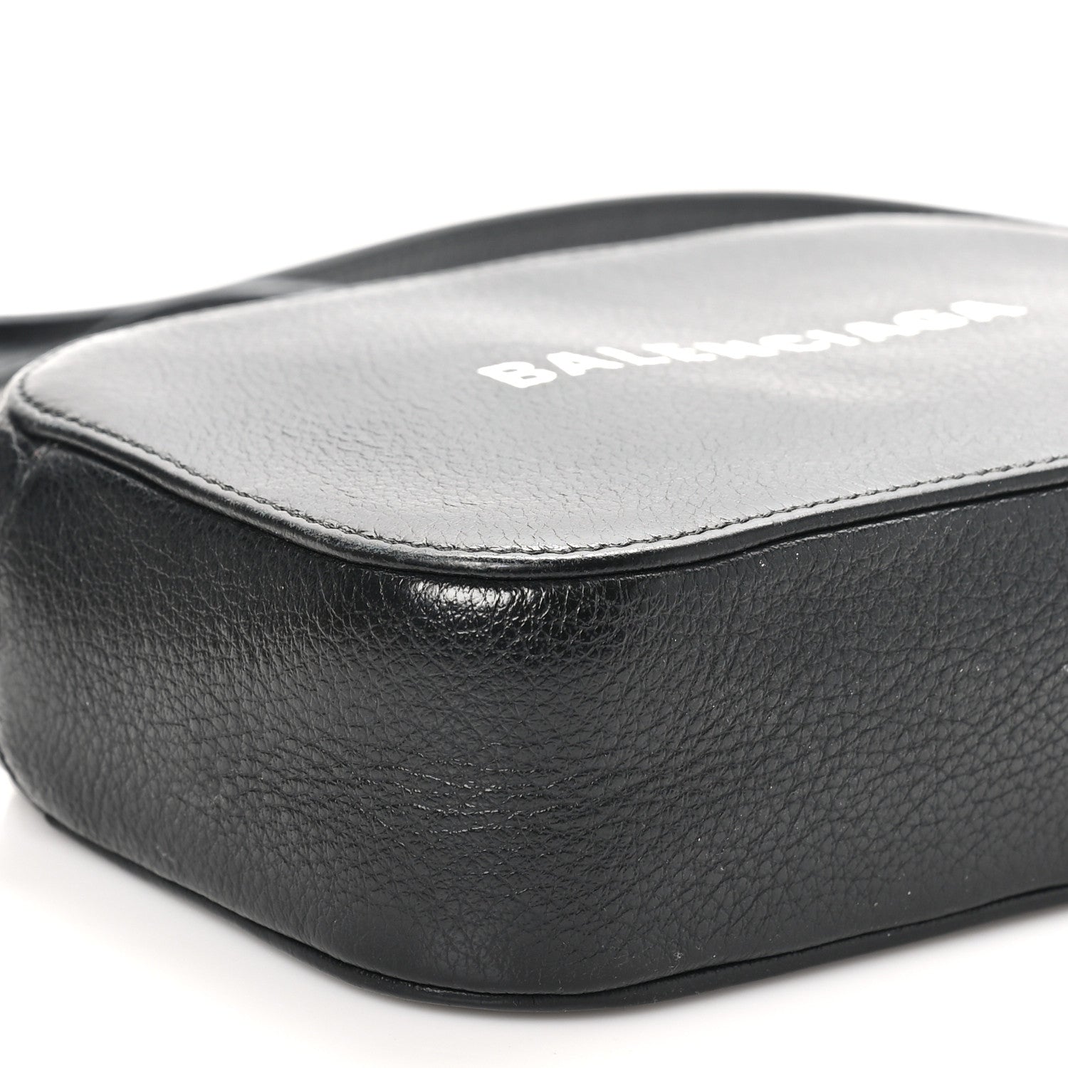 Balenciaga Calfskin Logo XS Everyday Camera Bag Black 8 of 10